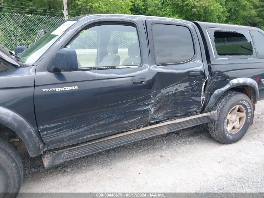 2002 Toyota Tacoma Base V6 VIN: 5TEHN72N72Z885810 Lot: 39445679