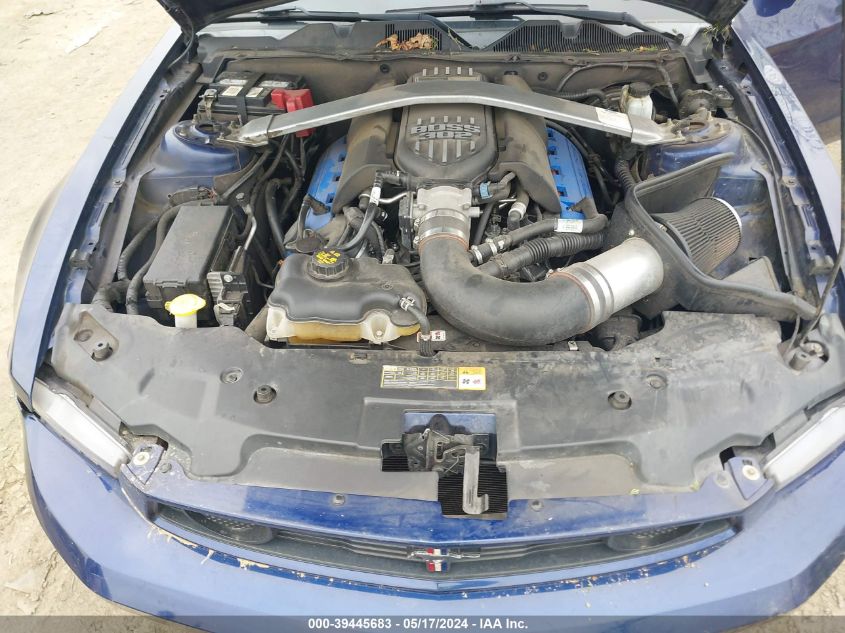 2012 Ford Mustang Boss 302 VIN: 1ZVBP8CU3C5262696 Lot: 39445683