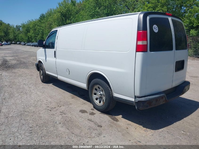 2013 Chevrolet Express 1500 Work Van VIN: 1GCSHAF44D1165860 Lot: 39445697