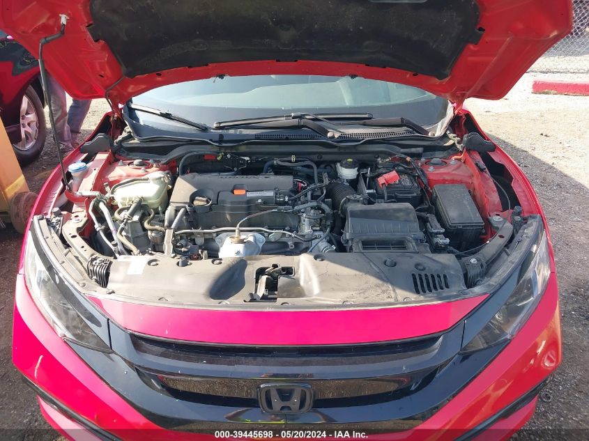 2019 Honda Civic Sport VIN: 2HGFC2F8XKH531166 Lot: 39445698