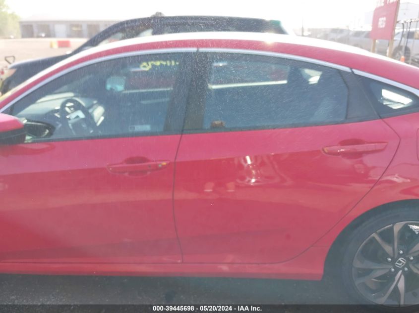 2019 Honda Civic Sport VIN: 2HGFC2F8XKH531166 Lot: 39445698