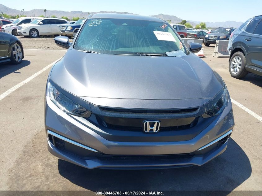 2021 Honda Civic Lx VIN: 2HGFC2F62MH506859 Lot: 39445703