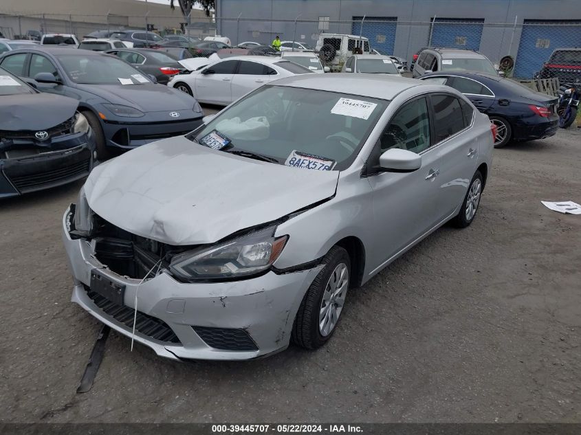 2017 Nissan Sentra S VIN: 3N1AB7AP9HY401053 Lot: 39445707