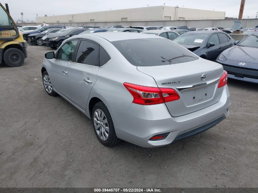 2017 Nissan Sentra S VIN: 3N1AB7AP9HY401053 Lot: 39445707