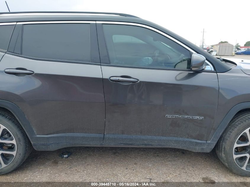 2018 Jeep Compass Limited Fwd VIN: 3C4NJCCBXJT494891 Lot: 39445710