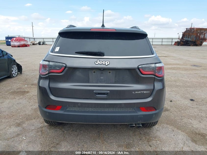 2018 Jeep Compass Limited Fwd VIN: 3C4NJCCBXJT494891 Lot: 39445710