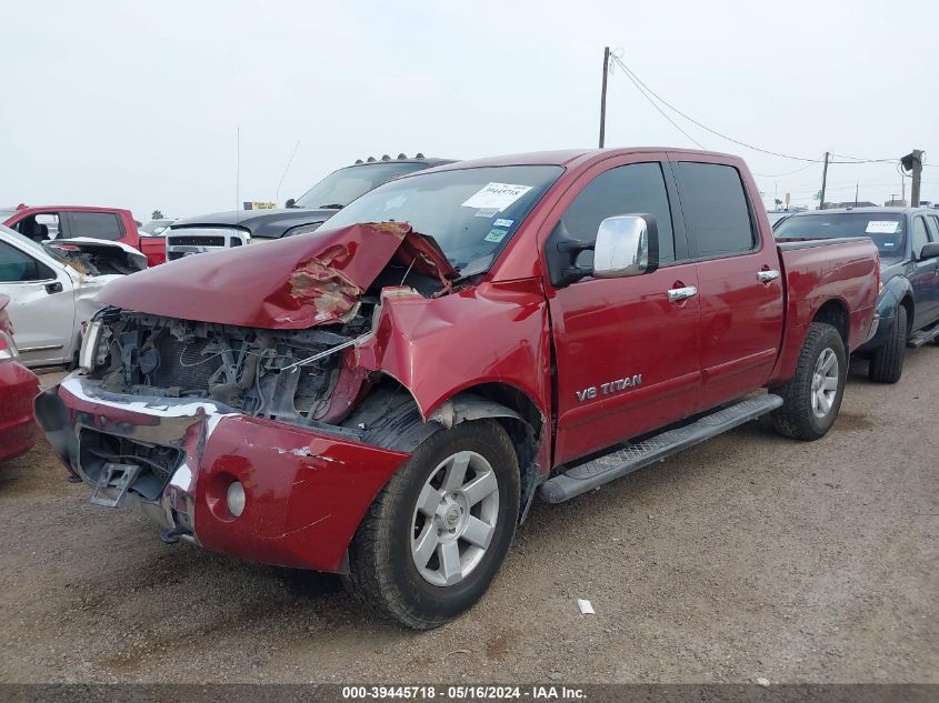 2007 Nissan Titan Le VIN: 1N6BA07B07N207348 Lot: 39445718