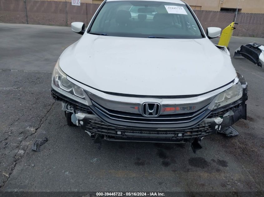 2016 Honda Accord Lx VIN: 1HGCR2F35GA233233 Lot: 39445722