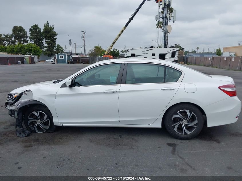 2016 Honda Accord Lx VIN: 1HGCR2F35GA233233 Lot: 39445722