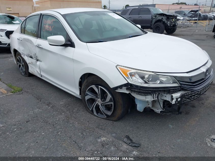 2016 Honda Accord Lx VIN: 1HGCR2F35GA233233 Lot: 39445722