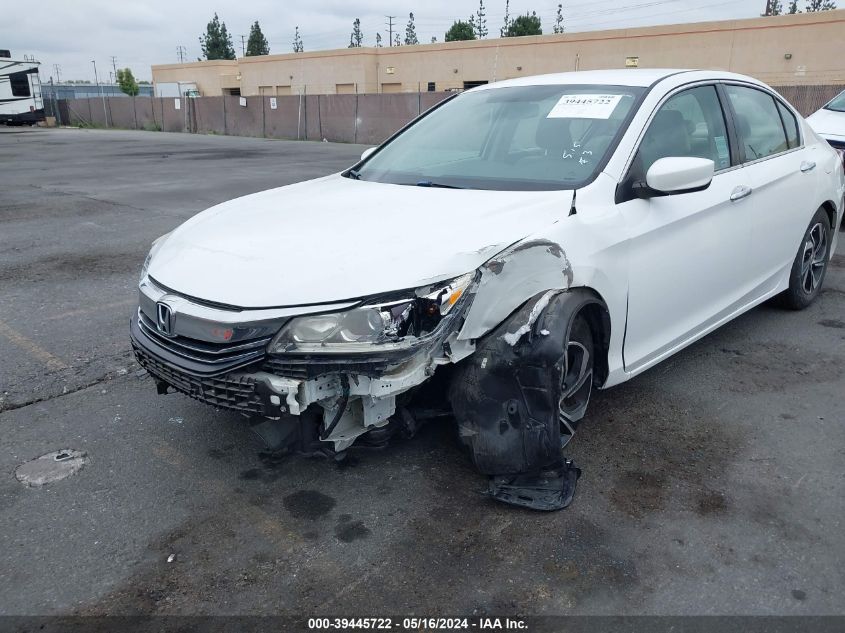 2016 Honda Accord Lx VIN: 1HGCR2F35GA233233 Lot: 39445722