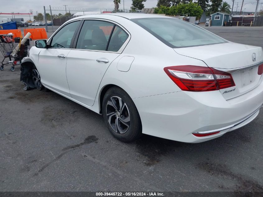 2016 Honda Accord Lx VIN: 1HGCR2F35GA233233 Lot: 39445722