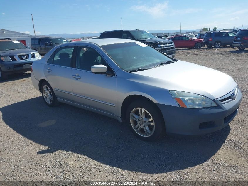 2007 Honda Accord 2.4 Se VIN: 1HGCM56397A096555 Lot: 39445723