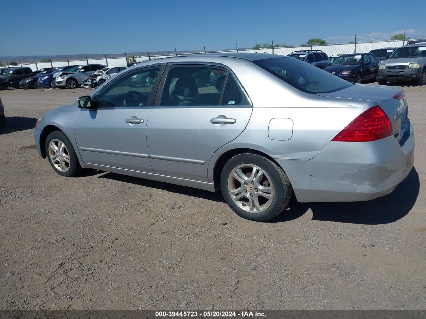 2007 Honda Accord 2.4 Se VIN: 1HGCM56397A096555 Lot: 39445723