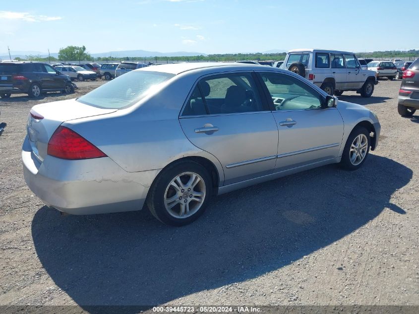 2007 Honda Accord 2.4 Se VIN: 1HGCM56397A096555 Lot: 39445723