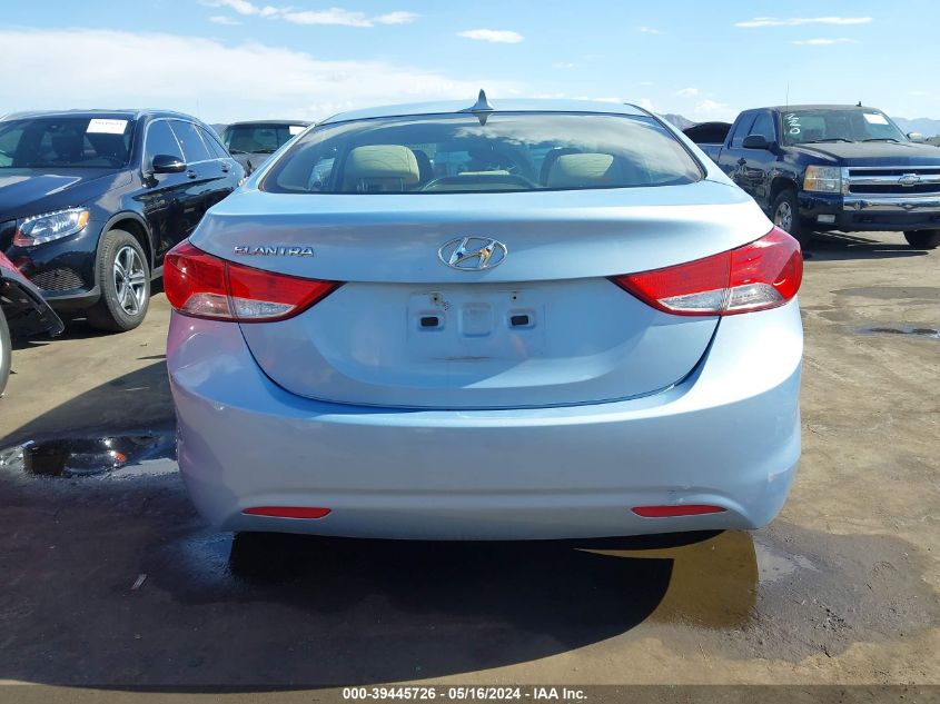 2011 Hyundai Elantra Gls (Ulsan Plant) VIN: KMHDH4AE2BU108025 Lot: 39445726