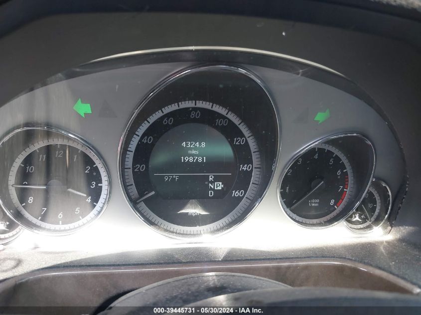 2011 Mercedes-Benz E 350 4Matic VIN: WDDHF8HB9BA447287 Lot: 39445731