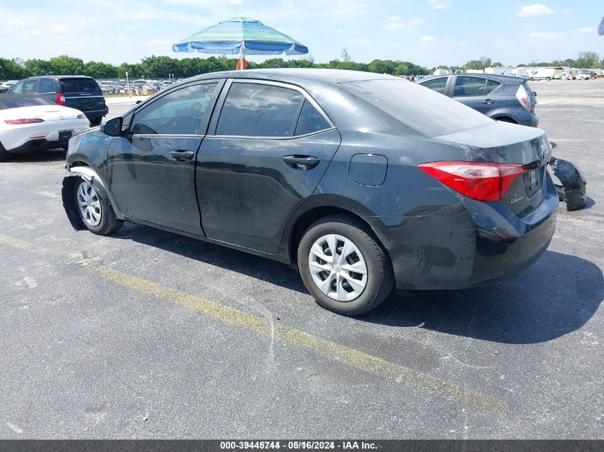 2018 Toyota Corolla L VIN: 2T1BURHE7JC026135 Lot: 39445744