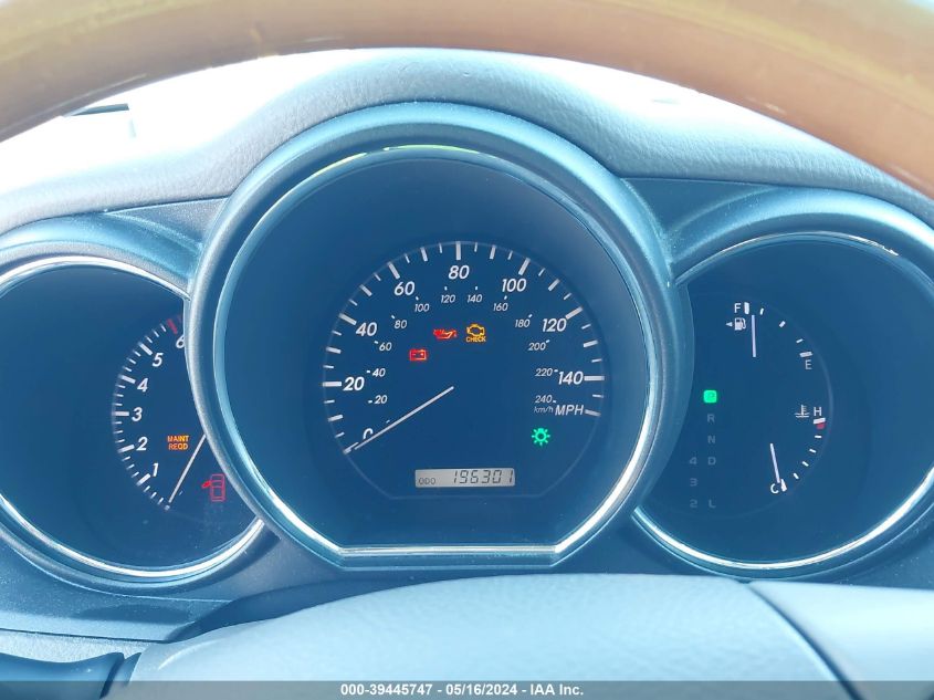 2005 Lexus Rx 330 VIN: JTJHA31U450083939 Lot: 39445747