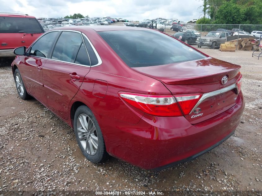 2017 TOYOTA CAMRY SE - 4T1BF1FK1HU684904