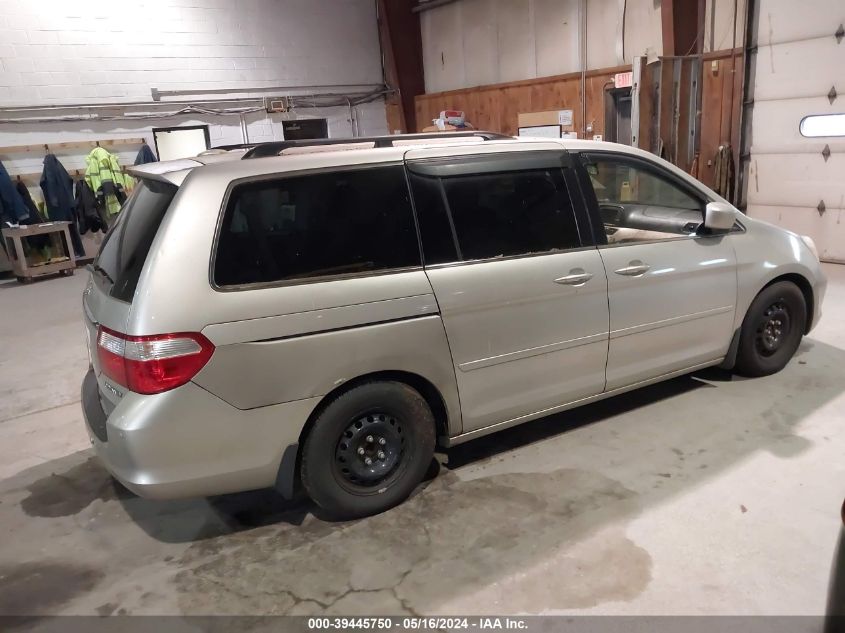 2005 Honda Odyssey Touring VIN: 5FNRL38885B064676 Lot: 39445750