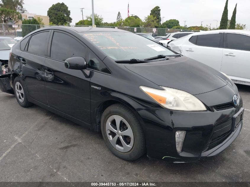 2012 Toyota Prius Two VIN: JTDKN3DU1C5419166 Lot: 39445753