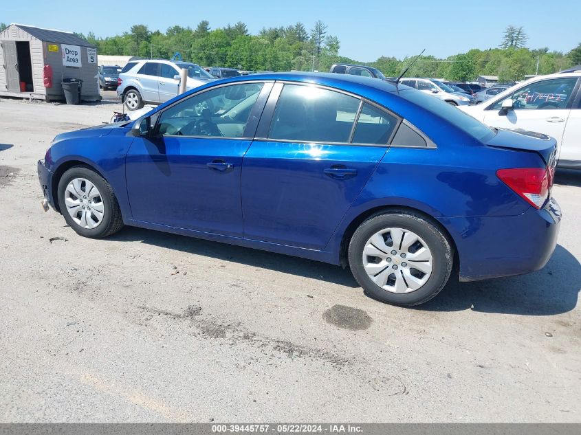 2013 Chevrolet Cruze Ls Auto VIN: 1G1PA5SH4D7306555 Lot: 39445757