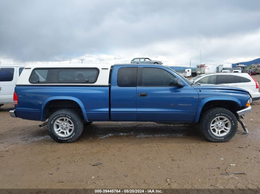2002 Dodge Dakota Slt VIN: 1B7GG42X12S663225 Lot: 39445764
