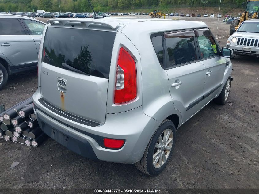 2012 Kia Soul + VIN: KNDJT2A64C7379400 Lot: 39445772