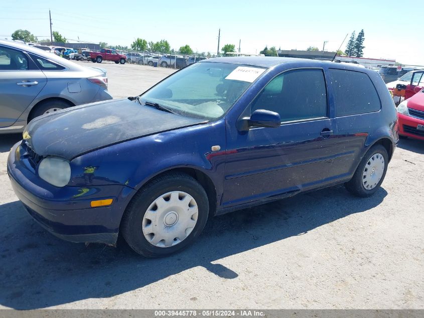 2003 Volkswagen Gti 1.8T VIN: 9BWDE61JX34035693 Lot: 39445778