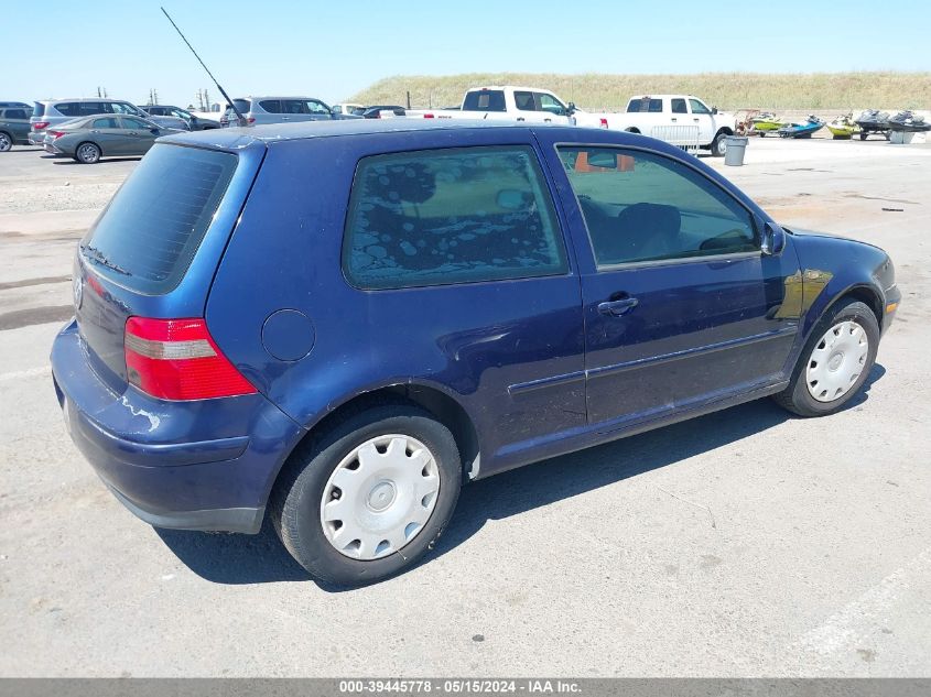 2003 Volkswagen Gti 1.8T VIN: 9BWDE61JX34035693 Lot: 39445778