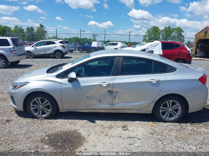 2019 Chevrolet Cruze Ls VIN: 1G1BC5SM0K7126746 Lot: 39445779