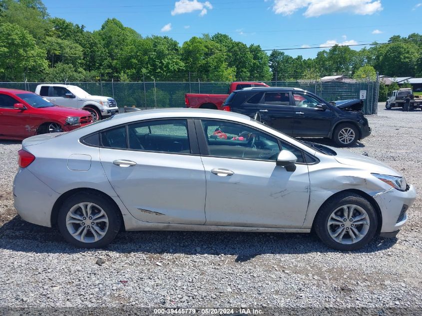 2019 Chevrolet Cruze Ls VIN: 1G1BC5SM0K7126746 Lot: 39445779