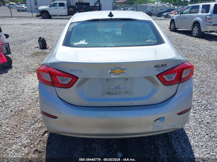 2019 Chevrolet Cruze Ls VIN: 1G1BC5SM0K7126746 Lot: 39445779