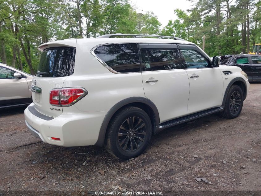 2017 Nissan Armada Platinum VIN: JN8AY2NE5H9706602 Lot: 39445781