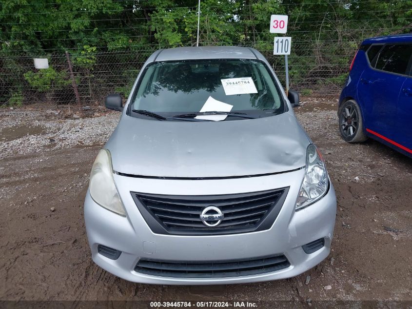 2012 Nissan Versa 1.6 S VIN: 3N1CN7AP3CL929807 Lot: 39445784