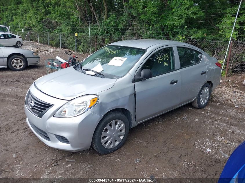 2012 Nissan Versa 1.6 S VIN: 3N1CN7AP3CL929807 Lot: 39445784