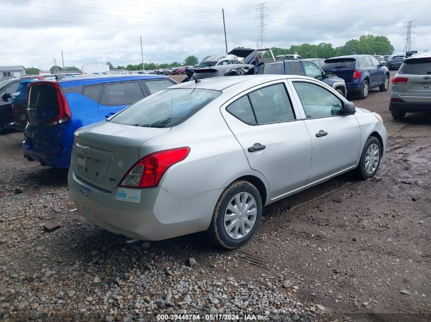 2012 Nissan Versa 1.6 S VIN: 3N1CN7AP3CL929807 Lot: 39445784