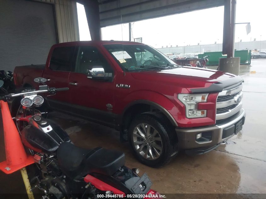 2016 Ford F-150 King Ranch VIN: 1FTEW1EG4GFD37181 Lot: 39445785