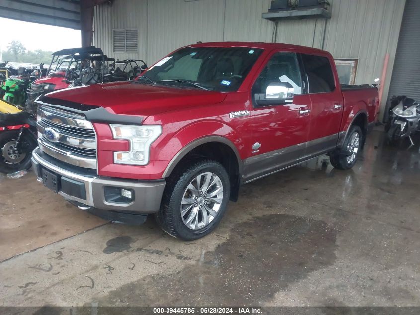 2016 Ford F-150 King Ranch VIN: 1FTEW1EG4GFD37181 Lot: 39445785