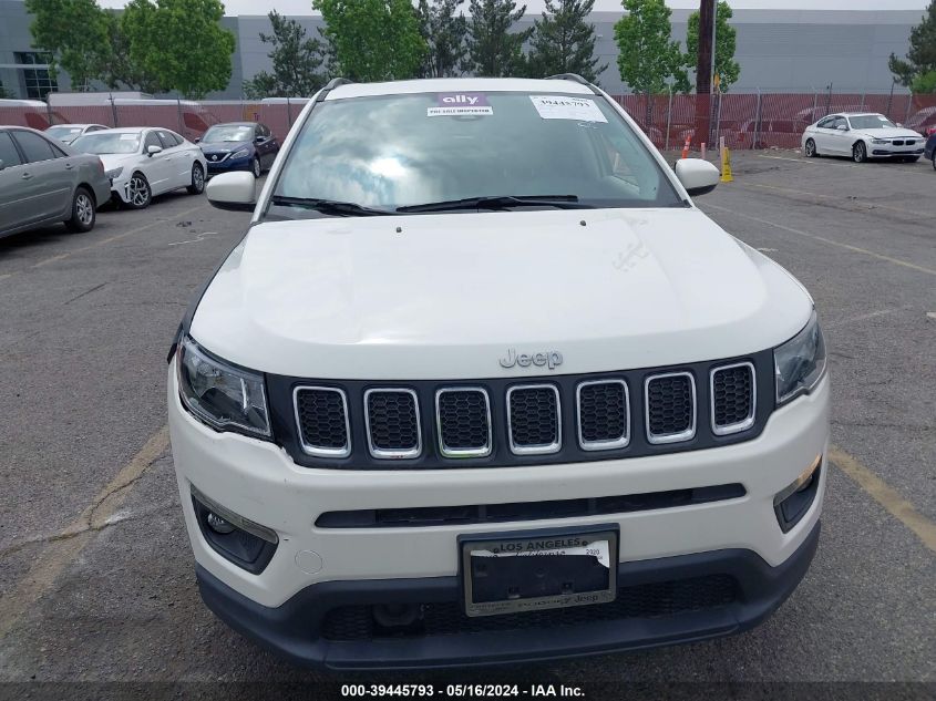 2020 Jeep Compass Sun And Safety Fwd VIN: 3C4NJCBB3LT224891 Lot: 39445793