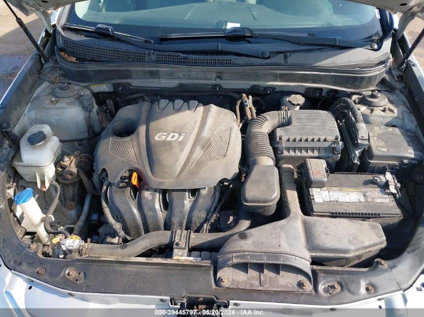 2013 Hyundai Sonata Gls VIN: 5NPEB4AC2DH591845 Lot: 39445797