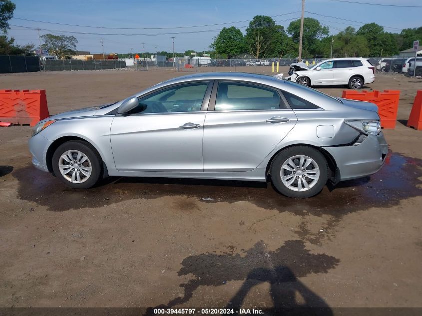 2013 Hyundai Sonata Gls VIN: 5NPEB4AC2DH591845 Lot: 39445797