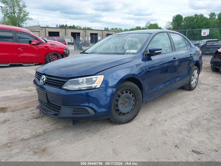 2012 Volkswagen Jetta 2.5L Se VIN: 3VWDP7AJ8CM461930 Lot: 39445798