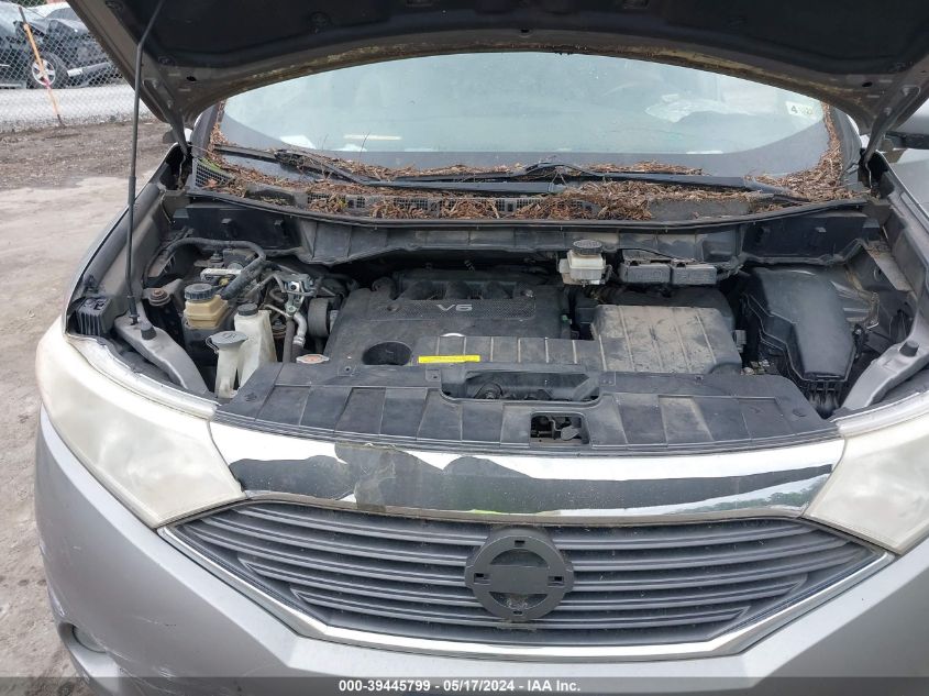 2012 Nissan Quest Sv VIN: JN8AE2KP2C9046171 Lot: 39445799