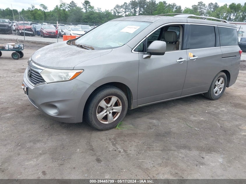 2012 Nissan Quest Sv VIN: JN8AE2KP2C9046171 Lot: 39445799