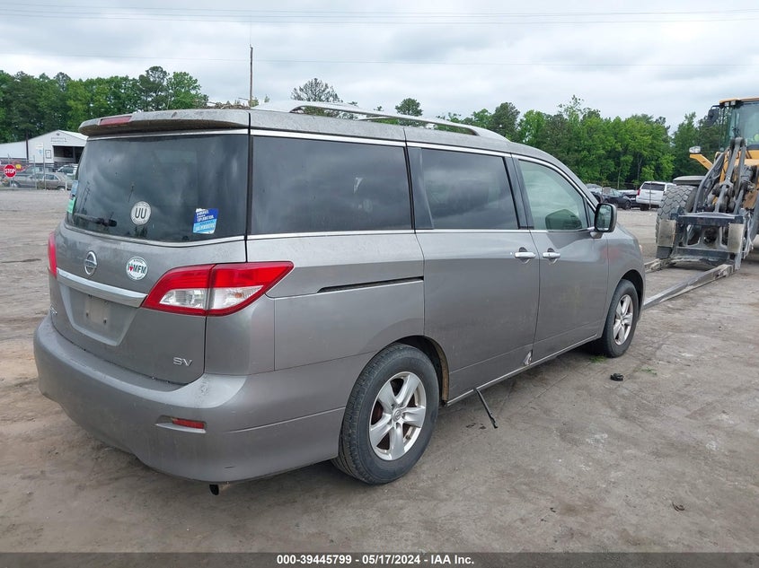 2012 Nissan Quest Sv VIN: JN8AE2KP2C9046171 Lot: 39445799