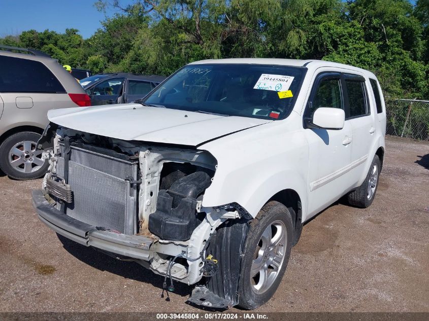 2014 Honda Pilot Ex VIN: 5FNYF4H42EB022252 Lot: 39445804