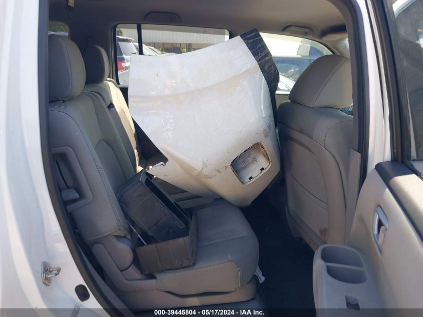 2014 Honda Pilot Ex VIN: 5FNYF4H42EB022252 Lot: 39445804