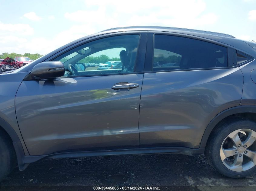 2016 Honda Hr-V Ex-L VIN: 3CZRU6H77GM764039 Lot: 39445805